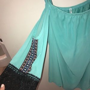 Off the shoulder shirt